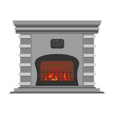 Wood Burning Stove Vector Images