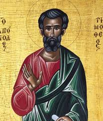 Saint Timothy Greek Orthodox Icon St