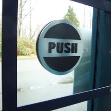 Door Push Pull Sign Set 5 Bc Site