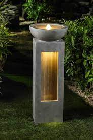 Hometrends Garden Fountain With Led