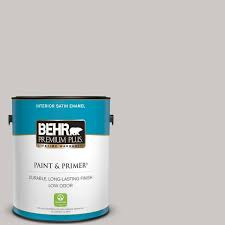 1 Gal 790e 2 Gentle Rain Satin Enamel Low Odor Interior Paint Primer