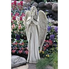 Design Toscano Divine Gui Praying Angel Garden Statue Large