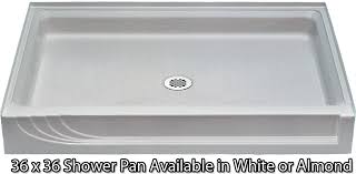 Better Bath White Shower Pan 36 X 36