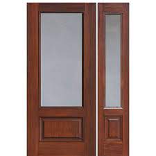 Fiberglass Entry Door With Sidelite