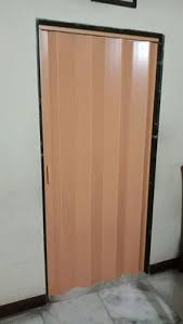 Glass Pvc Folding Door For Bathroom
