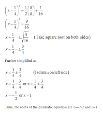 Use Completing The Square To Solve The