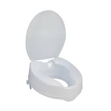 Raised Toilet Seat With Lid Making