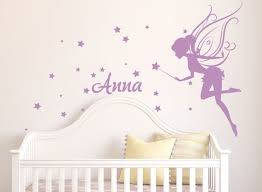 Baby Girl Room Decor Fairy Wall Decal W