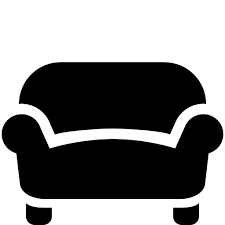 Black Sofa Icon Free Black Furniture