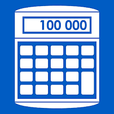 Calculator White Icon Png Images