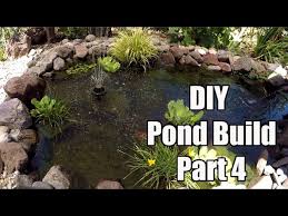 Diy Backyard Pond Build Part 4 Of 4