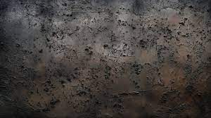 Weathered Black Metal Sheet With