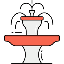 Fountain Generic Outline Color Icon