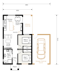 2 Bedroom Granny Flat Floorplan Ideas