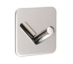 Stick On Coat Hook In Polished