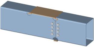 box beam splice connection