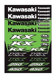Factory Effex Kawasaki Kx Sticker Sheet