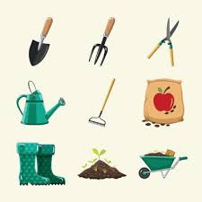 Agriculture Tools Vector Art Icons