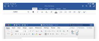 Microsoft Word On The Ipad