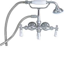 Pegasus 3 Handle Claw Foot Tub Faucet
