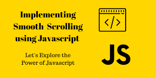smooth scroll using javascript