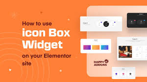 How To Use Icon Box Widget On Your