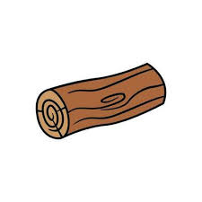 Wooden Log Icon Vector Wood