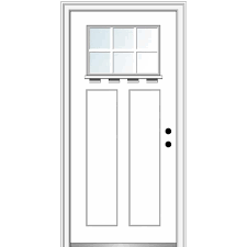 Mmi Door 36 In X80 In Low E Glass Left