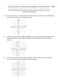 Of Equations Worksheets Math Monks