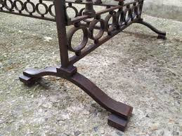 Antique Wrought Iron Table For At