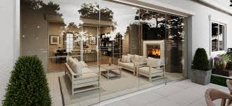 Frameless Sliding Glass Walls