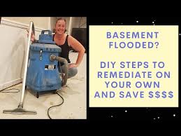 Flooded Basement Cleanup Diy Tips To