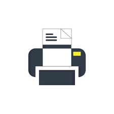 Printer Icon Vector Design Template