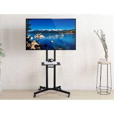 Tv Stand With Wheels Height Adjustable