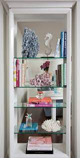 Beach House Bookcase Styling Decor