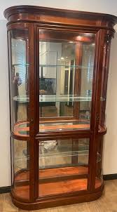 Pulaski Glass Curio Cabinet