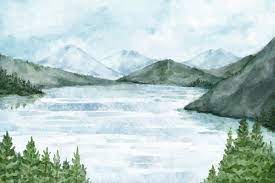 Watercolor Landscape Images Free