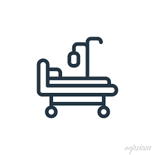 Hospital Bed Icon Vector From Medical