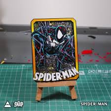 Spider Man Marvel Snap 3d Card Custom