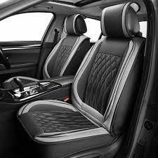 Black Pu Leather Car Seat Cover At Best