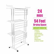 Foldable Cloth Drying Stand Rack