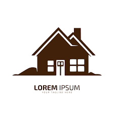 Minimal Logo Of Home Icon House Vector