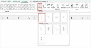 How To Insert An Equation In Excel