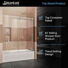 Enigma X Sliding Tub Door Dreamline