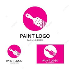 Paint Logo Template Vector Icon Symbol