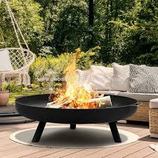 Wood Burning Bbq Outdoor Fire Pit Grill