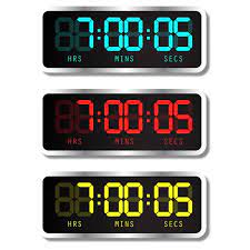 Timer Clock Digital Time Clock Vector