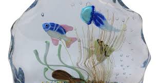 Murano Glass Aquarium By Costantini