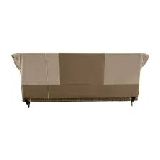 Beige Patio Furniture Loveseat And Sofa
