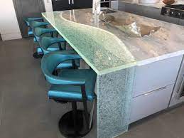 Bathroom Solid Glass Countertops